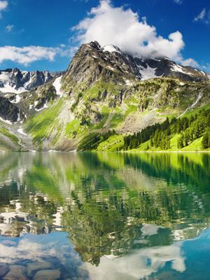 Fototapeta Góry i jeziora